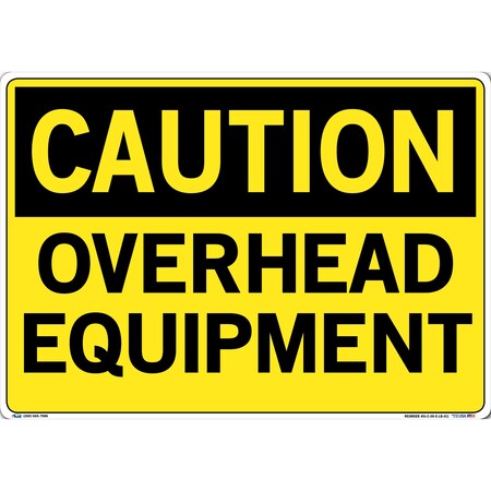 Vestil Vinyl Label Sign, 14-1/2" Height, 20-1/2" Width, Vinyl Label, Rectangle, English SI-C-09-E-LB-011